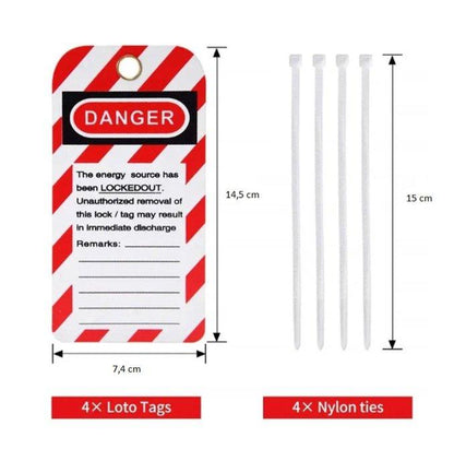 Lock out (LOTO) service kit - 4SafeIndustry