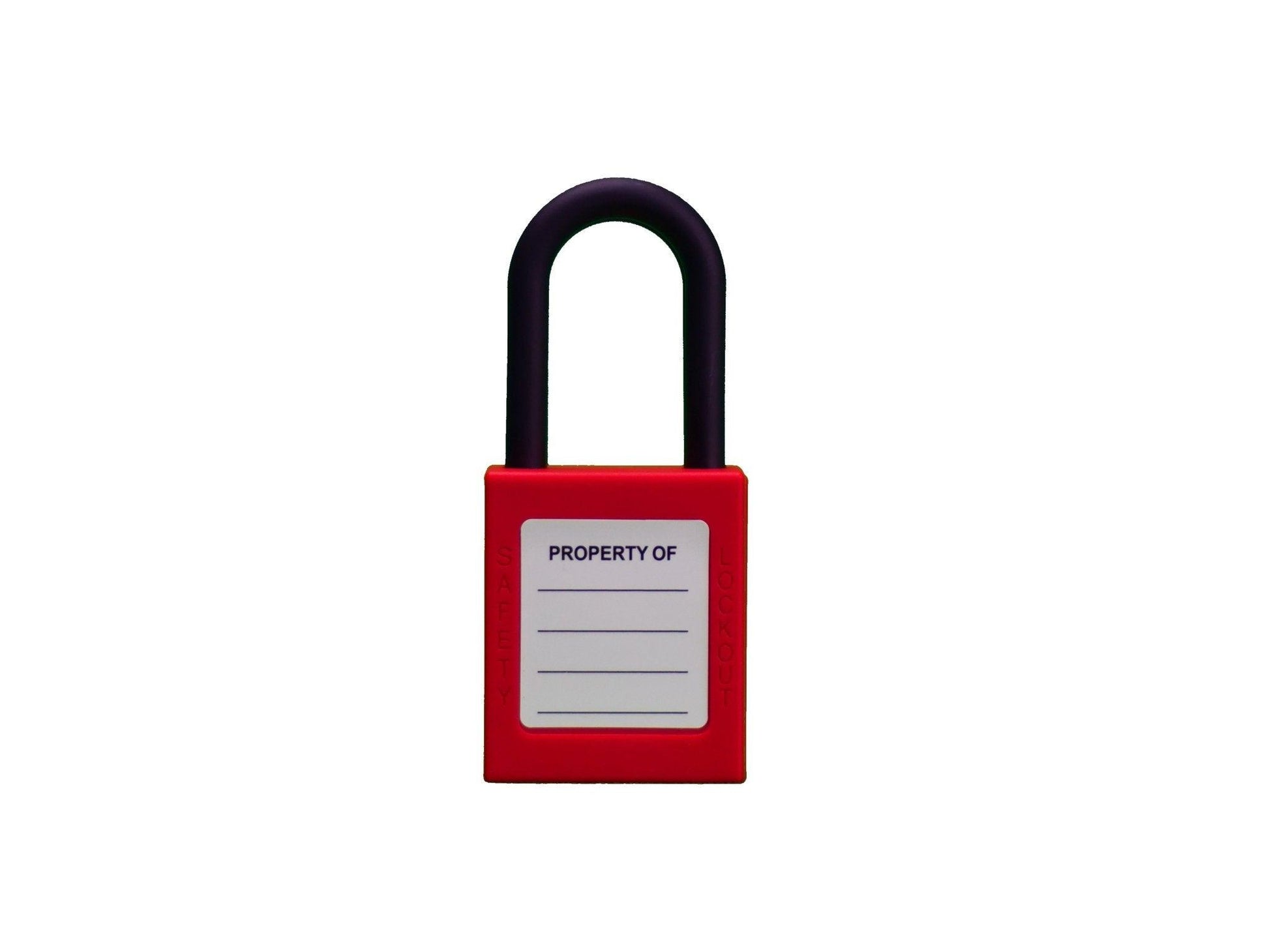 Lock out (LOTO) Hangslot Nylon 38mm - Rood - 4SafeIndustry