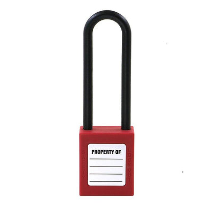 Veiligheid Lock-out Hangslot Nylon 76mm - 4SafeIndustry